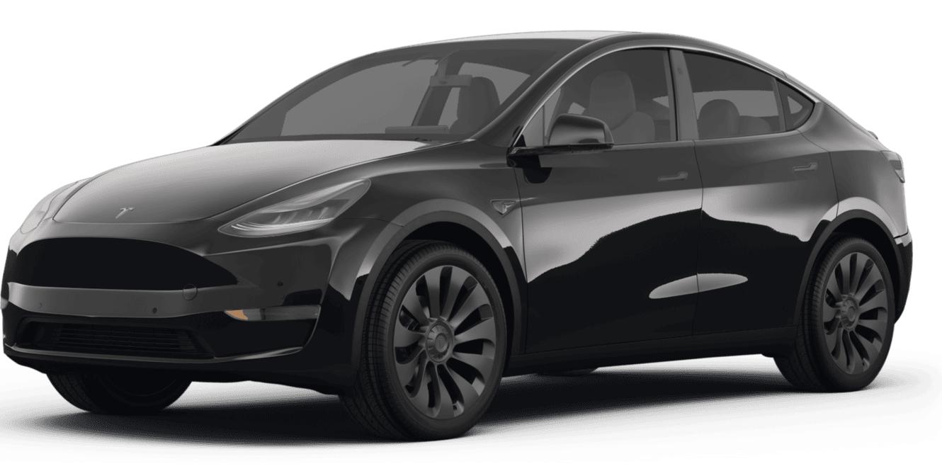 TESLA MODEL Y 2022 7SAYGDEF2NF343035 image